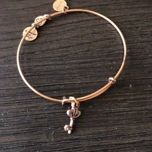 Alex and Ani Key bracelet